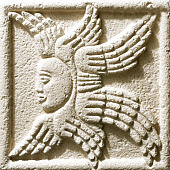 Купить Барельеф KR Professional Владимирская Русь Серафим 81230 из искусственного камня бежевый по низкой цене