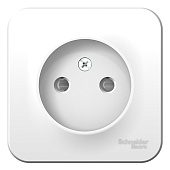 Купить Розетка Schneider Electric Blanca BLNRA001111 одноместная с защитными шторками и изолирующей пластиной белая по низкой цене