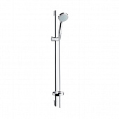 Купить Гарнитур Hansgrohe Croma 100 Vario EcoSmart 27653000 душевой по низкой цене