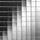Купить Стеновая панель Sibu Multistyle Silver Diamond самоклеящаяся 10x10 2600х1000 мм по низкой цене