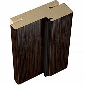 Купить Стойка Velldoris дверной коробки  экошпон телескопическая Венге 2100х74х30 мм по низкой цене