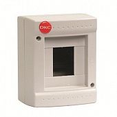 Купить Бокс DKC 82004 4 модуля без крышки RAL 7035 серый настенный по низкой цене