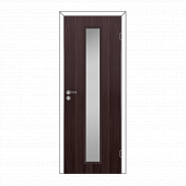 Купить Дверное полотно Olovi L2, cтекло, венге, 800x35х2000 мм, с/ф по низкой цене