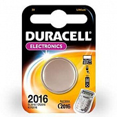 Купить Батарейка Duracell CR2016 BL-1 литиевая 1 шт по низкой цене