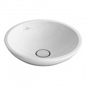 Купить Раковина Villeroy & Boch Loop & Friends 51440101 накладная 430х430 мм по низкой цене