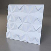 Купить Стеновая 3D панель Relieffo Delta 061 из пенополиуретана 600x600x30 мм по низкой цене