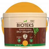 Купить Лазурь Текс Bioteks Эко-Защита водная сосна 9 л по низкой цене