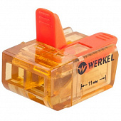 Купить Колодка Werkel TR-02-02 клеммная двухпроводная универсальная по низкой цене