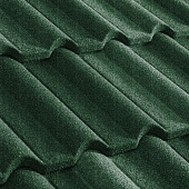 Купить Черепица Metrotile Gallo композитная зеленая по низкой цене