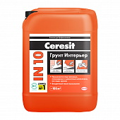 Купить Грунтовка Ceresit IN 10 интерьерная 10 л по низкой цене