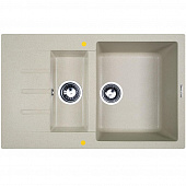 Купить Мойка Zigmund & Shtain Rechteck 775.2 кухонная гранитная Речной песок по низкой цене