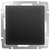 Купить Переключатель Werkel WL08-SW-1G-C перекрестного одноклавишный черный матовый по низкой цене