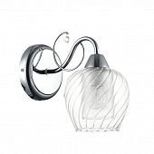Купить Бра Freya Nora FR663-01-N хром E14 40W 220V по низкой цене