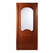 Купить Дверное полотно Belwooddoors Милан Кедр стекло мателюкс белый 2000х900 мм по низкой цене