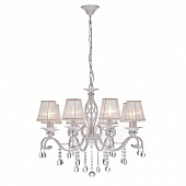 Купить Люстра Maytoni Grace ARM247-08-G белая E14 8х40W 220V подвесная по низкой цене