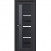 Купить Дверное полотно Profil Doors 37U экошпон Антрацит стекло графит 2000х900 мм по низкой цене