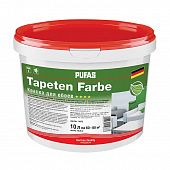 Купить Краска PUFAS Tapeten Farbe для обоев, oснова А, в/д 10 л по низкой цене