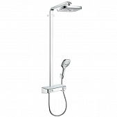 Купить Стойка Hansgrohe Raindance Select E 360 EcoSmart 27283000 душевая по низкой цене