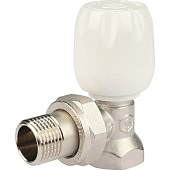 Купить Клапан Stout ручной терморегулирующий SVRs 1152 000015 1/2 дюйма угловой с неподъемным шпинделем по низкой цене