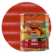 Купить Защитный состав Текстурол Тиксо для древесины Рябина 1 л по низкой цене