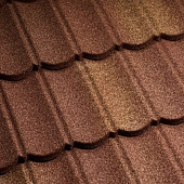 Купить Черепица Metrotile Metrobond композитная Цедар-браун по низкой цене