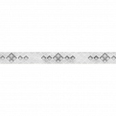 Купить Бордюр Ceramica Classic 58-03-06-616 Мармара Паттерн керамический серый 600х50 мм по низкой цене