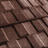 Купить Черепица Metrotile Metroviksen композитная Кофе по низкой цене