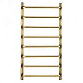 Купить Полотенцесушитель Domoterm Стефано бронза П8 водяной 400х800 мм по низкой цене