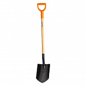Купить Лопата Fiskars 131640 штыковая с деревянным черенком по низкой цене