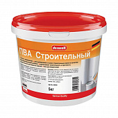 Купить Клей PUFAS Decoself ПВА строительный, пластификатор 5 кг по низкой цене