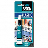 Купить Клей Bison Plastic 6307217 для пластика 25 мл по низкой цене