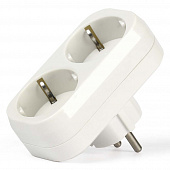 Купить Разветвитель 2 гнезда с заземлением Smartbuy по низкой цене