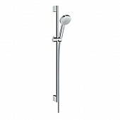 Купить Гарнитур Hansgrohe Crometta 100 1 jet EcoSmart 26663400 душевой по низкой цене