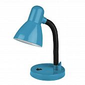 Купить Лампа Uniel Школьная серия TLI-226 Blue синяя E27 60W 230V настольная по низкой цене