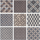Купить Плитка Kerama Marazzi 1577T Карнаби-стрит керамическая орнамент напольная 200x200 мм по низкой цене