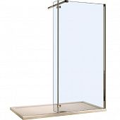 Купить Ограждение Weltwasser WW400 Walk-In 80G+30G душевое 780х280х1850 мм по низкой цене