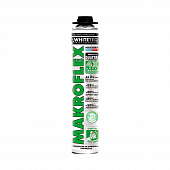 Купить Пена Makroflex WhiteTeq монтажная, профессиональная, всесезонная 0,75 л по низкой цене