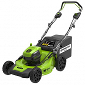 Купить Газонокосилка Greenworks 60V GD60LM51SP аккумуляторная по низкой цене