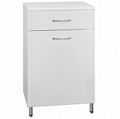 Купить Комод Style Line Эко Стандарт ТН 600 с бельевой корзиной белый по низкой цене