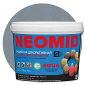 Купить Пропитка Neomid Bio Color Aqua для древесины Морозное небо 2,3 л по низкой цене
