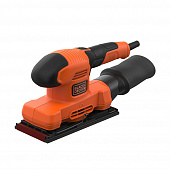 Купить Вибрационная шлифмашина Black&Decker BEW220-QS 150 Вт подошва 91х189 мм по низкой цене