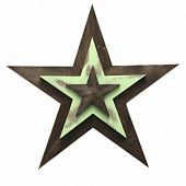 Купить Декор La Neige Звезда WDS-GREEN по низкой цене