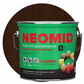 Купить Пропитка Neomid Bio Color Classic для древесины Палисандр 2,7 л по низкой цене