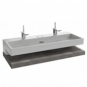 Купить Столешница Jacob Delafon Terrace EB1195-N05 под раковину 1200х490х60 мм светло-серая по низкой цене