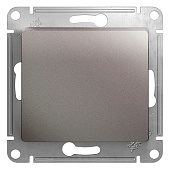 Купить Переключатель Schneider Electric Glossa GSL001261 одноклавишный платина по низкой цене