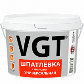 Купить Шпатлевка VGT акриловая универсальная 18 кг по низкой цене