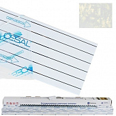 Купить Комплект Cesal S-150 реечных потолков для ванной комнаты 1,7x1,7 м 511 белый мрамор по низкой цене