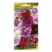 Купить Гвоздика китайская махровая Мон Амур смесь 0,1 г Удачные семена по низкой цене