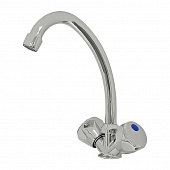 Купить Смеситель Zerich Мария SKZC 1204 для кухни, двуручный по низкой цене
