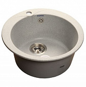 Купить Мойка GranFest Rondo GF-R480 кухонная композитная серая D470 мм по низкой цене